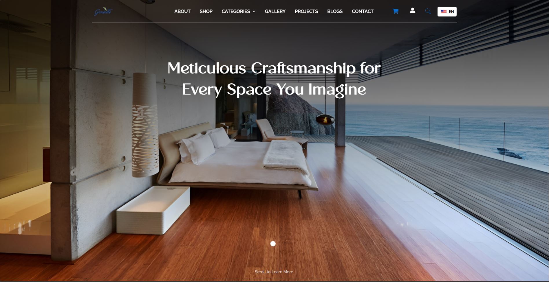 Screenshot of Gentelle project